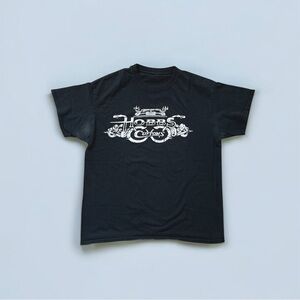 Hobbs Customs Washed Black Graphic Tee